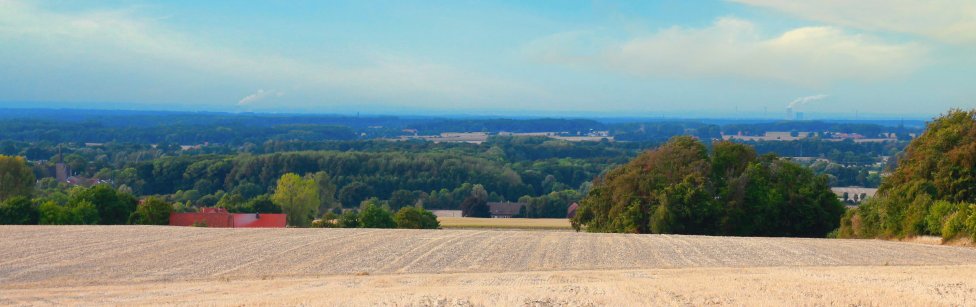 Weitsichtkanzel Ausblick ins Ruhrgebiet